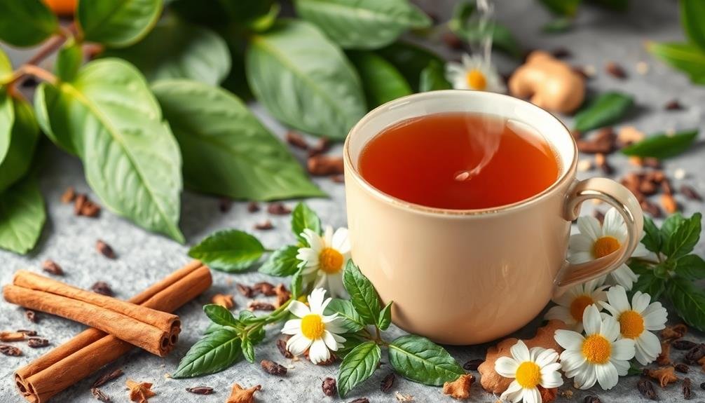 herbal tea regulates blood sugar