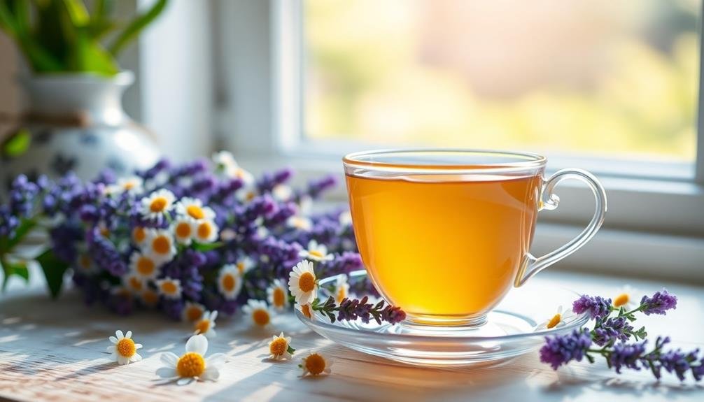 herbal tea relaxation bliss