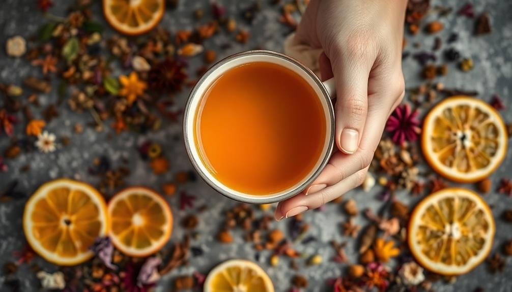 herbal tea skin benefits