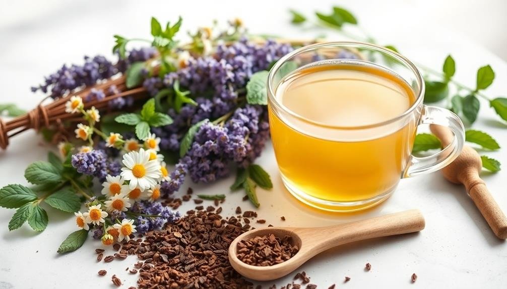 herbal tea stress relief