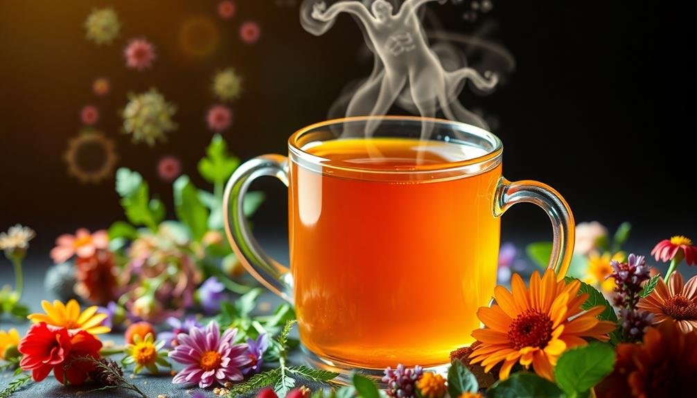 herbal teas enhance immunity reduce inflammation