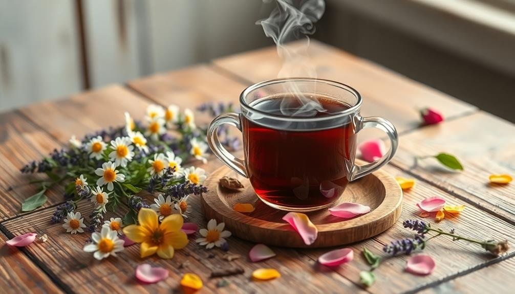 herbal teas for dark circles