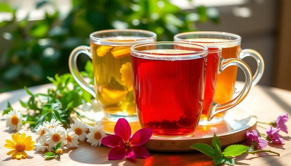 herbal teas for radiance