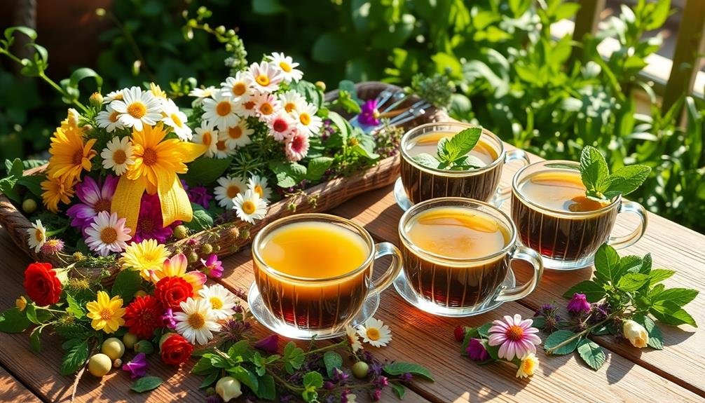 herbal teas for skin