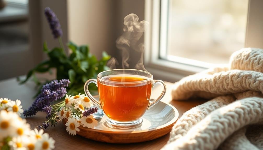 herbal teas promote calmness