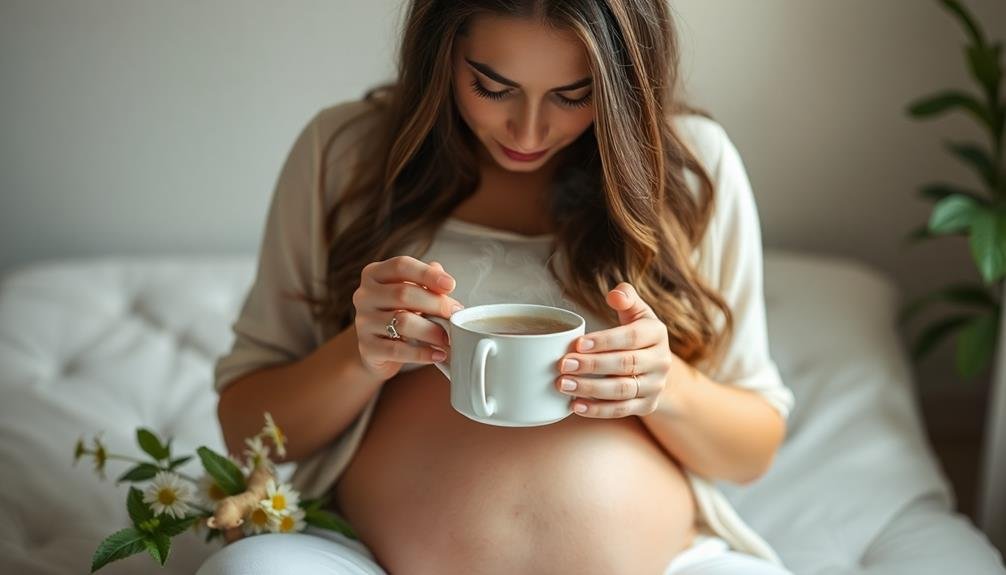 herbal teas support pregnancy health