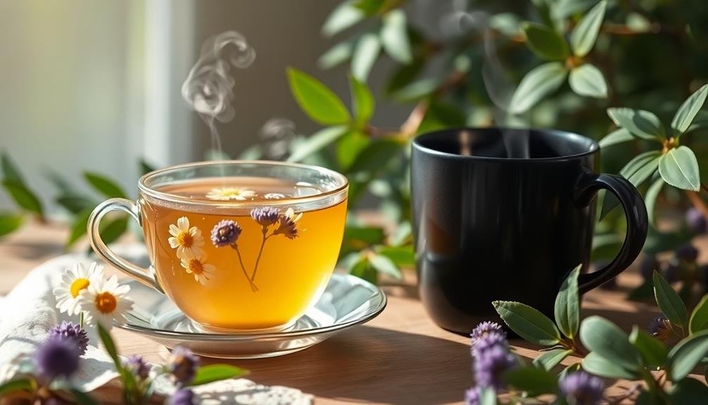herbal teas vs caffeine