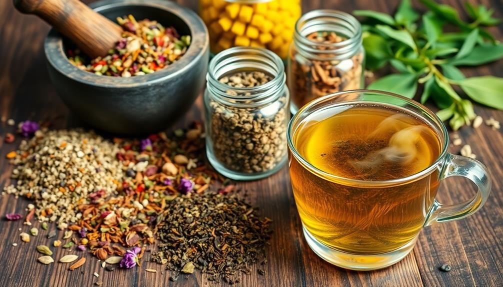 herbs for enhanced texture