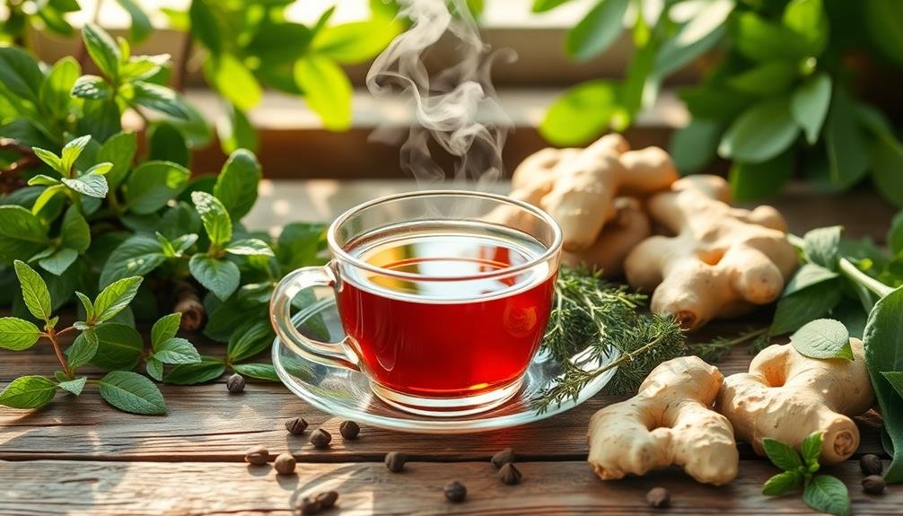 herbs for respiratory tea