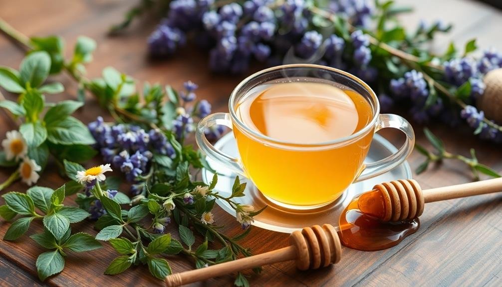 herbs to enhance cold tea