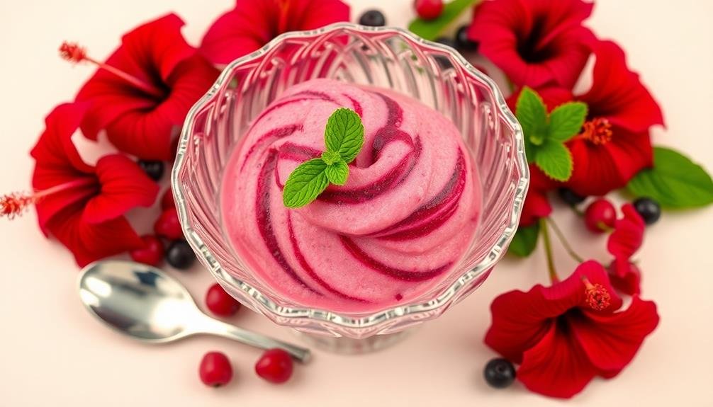 hibiscus berry sorbet recipes
