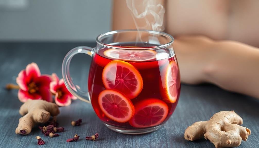 hibiscus ginger tea blend