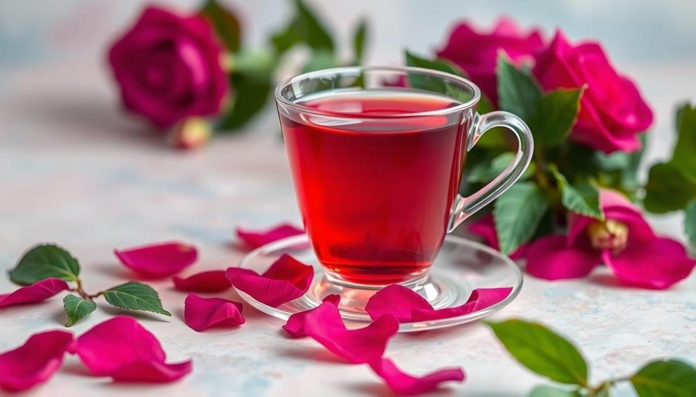 hibiscus rose petal calm
