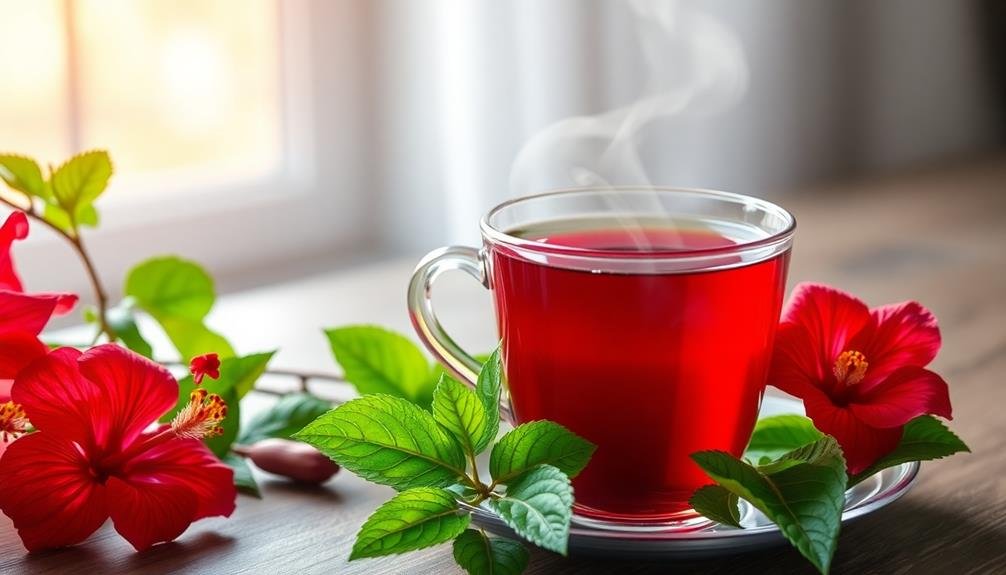 hibiscus tea lowers blood pressure