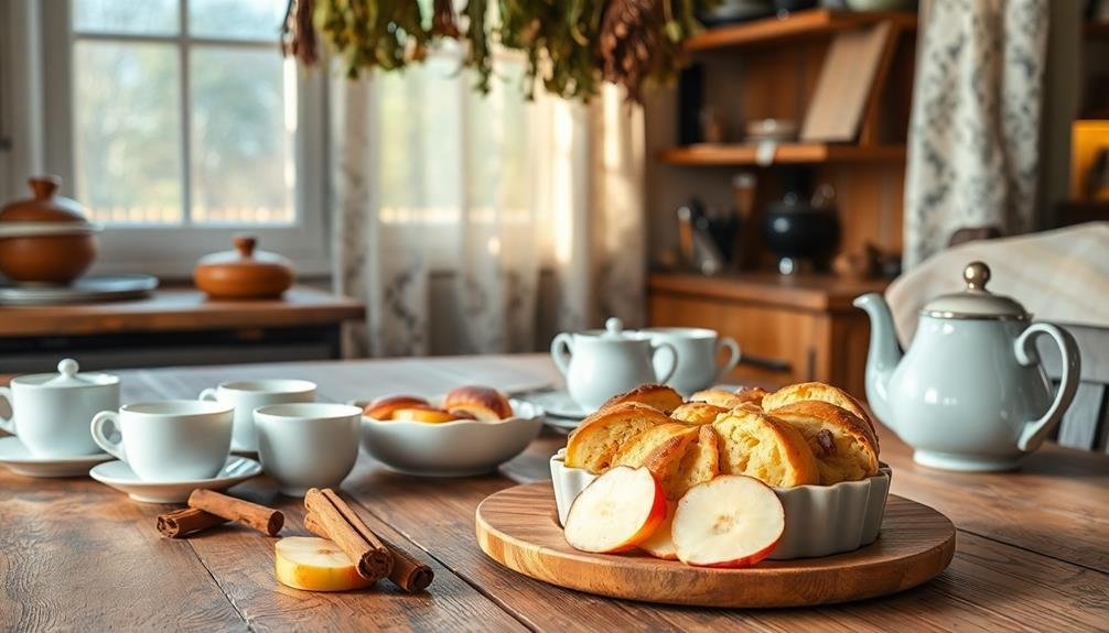 history of tea desserts