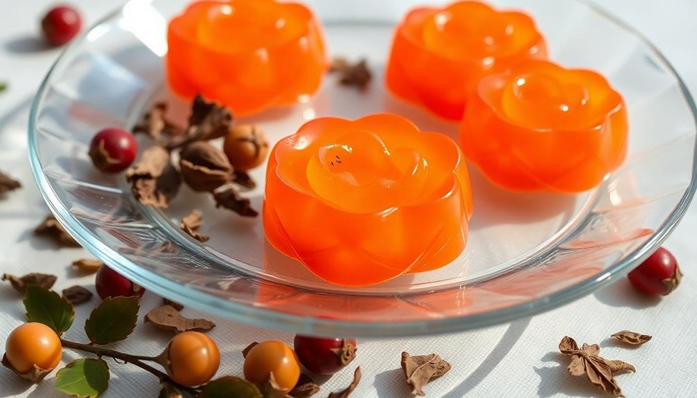 Sweet Rose Hip Tea Jellies: Homemade Herbal Treats
