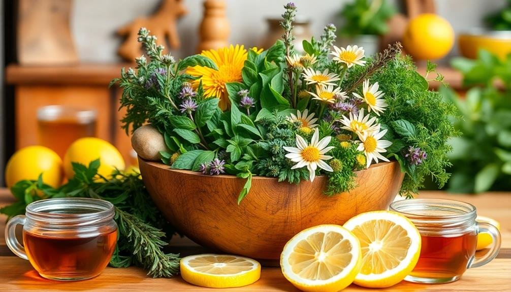 immunity boosting herbal tea blend