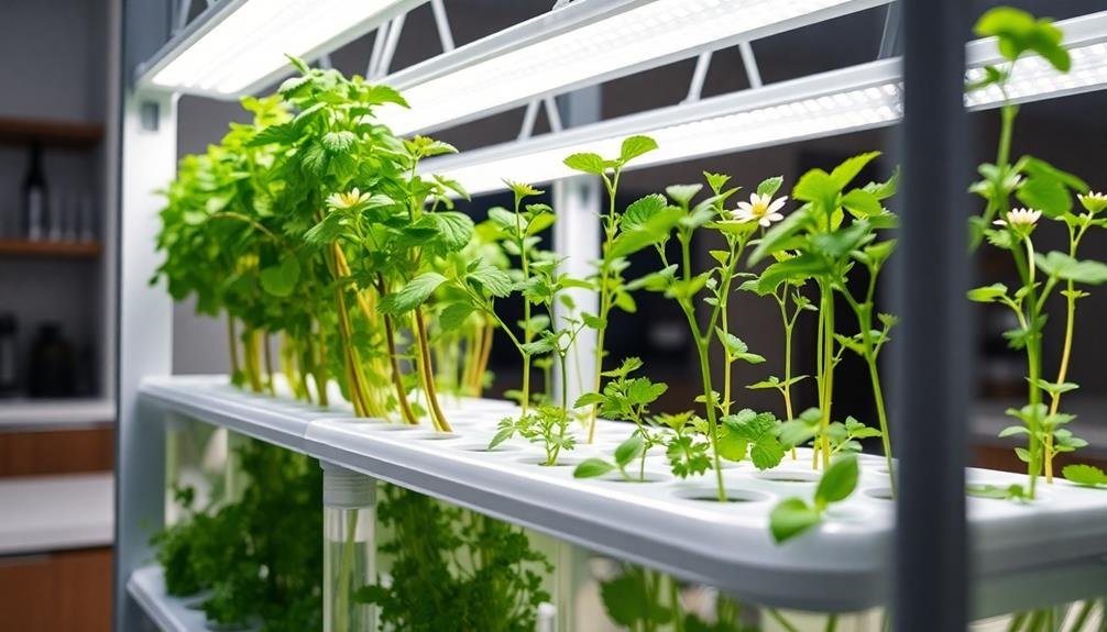 indoor hydroponic herb systems