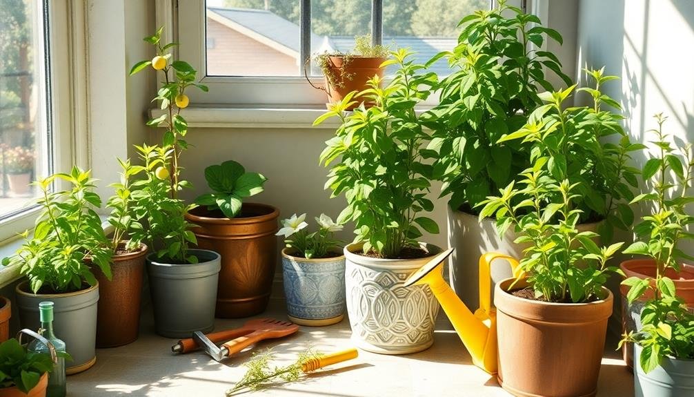 indoor lemon balm growing tips
