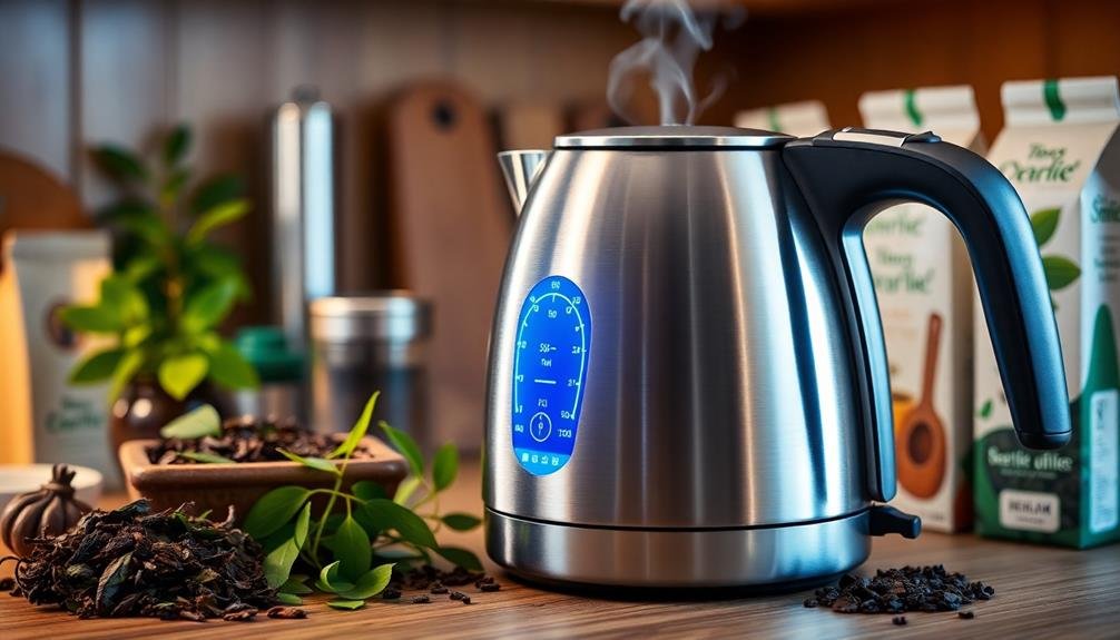 induction ready electric kettle