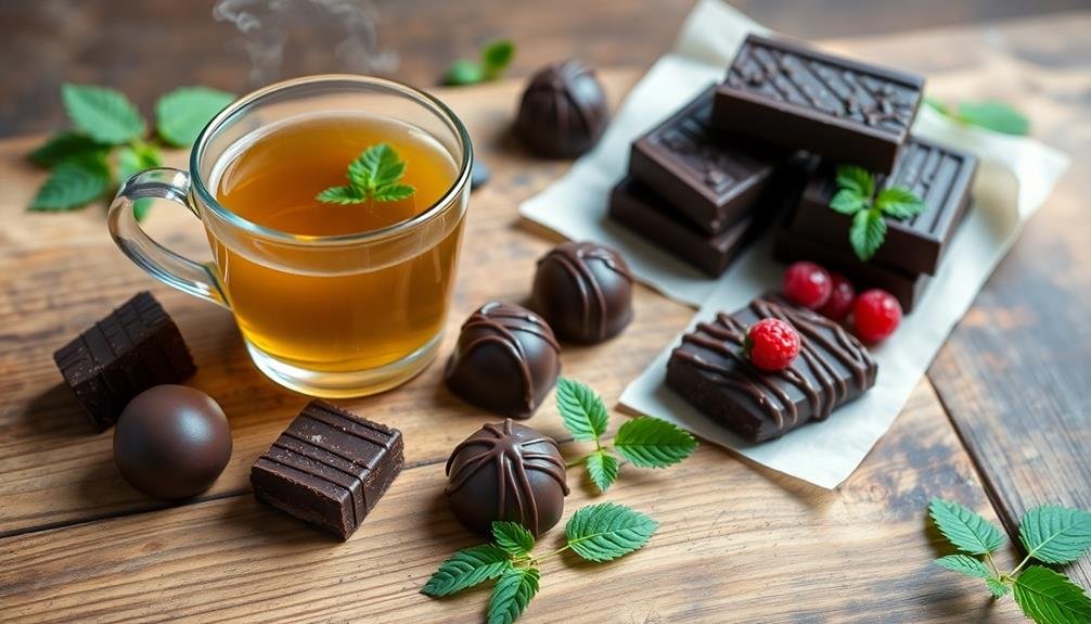 indulgent dark chocolate delights