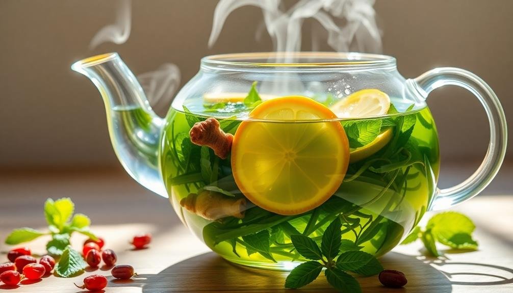 invigorating herbal tea mixes