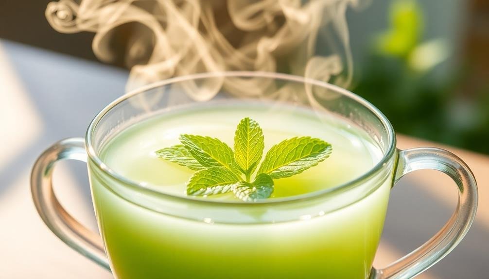 invigorating minty sensation