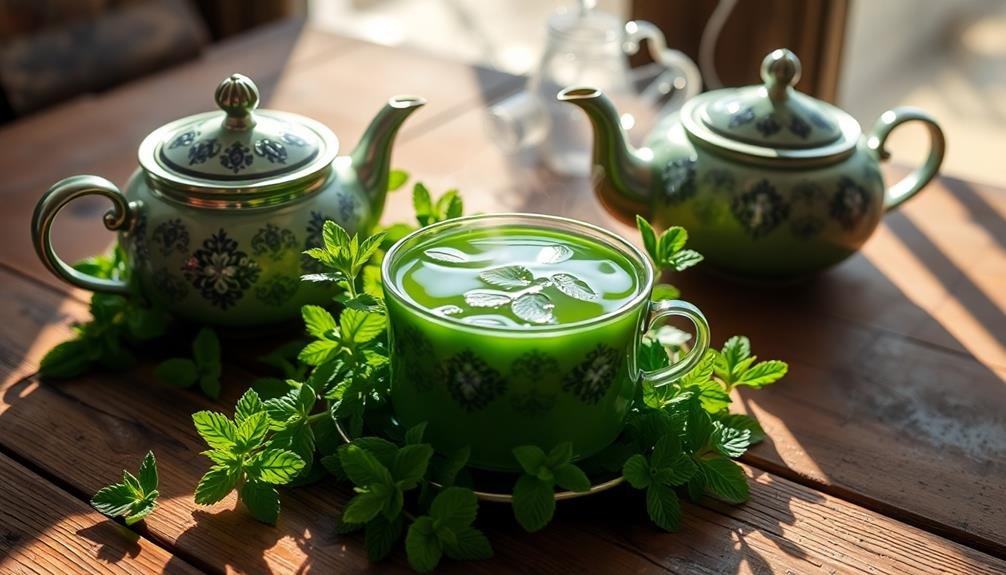 invigorating peppermint tea experience