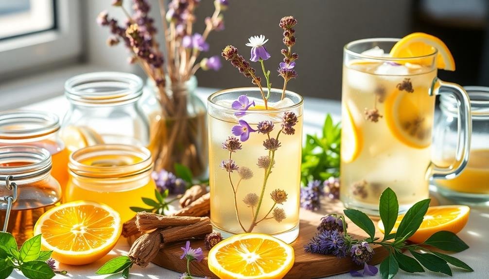key components of tea