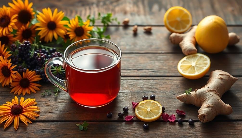 key ingredients for tea