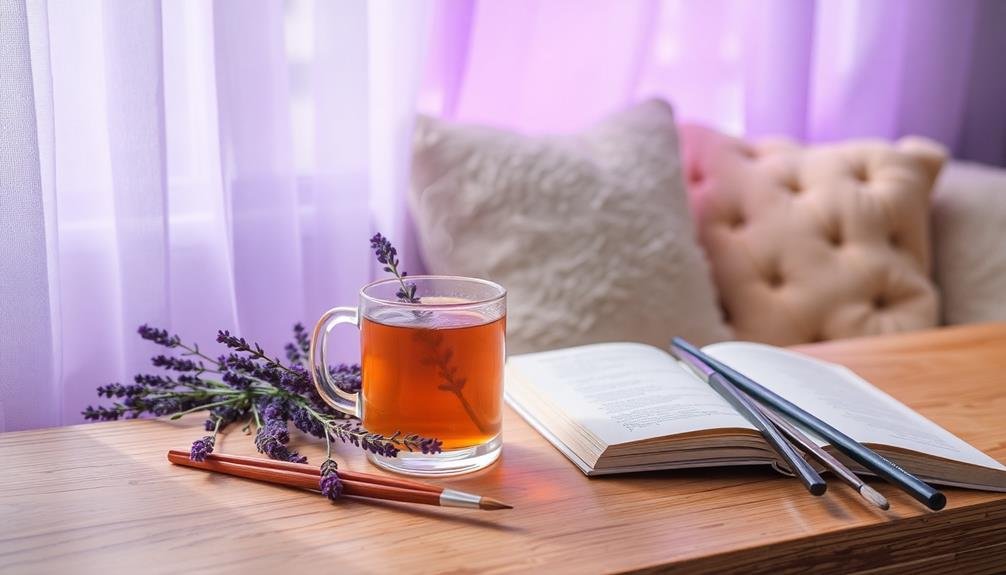 lavender calm inspires creativity