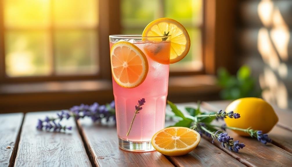 lavender lemon iced tea
