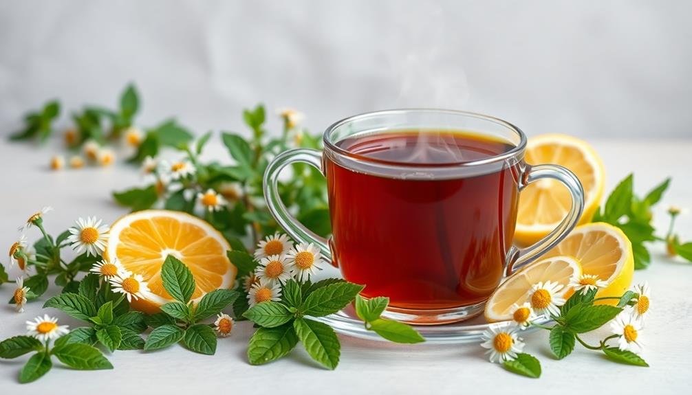 lemon balm calms anxiety