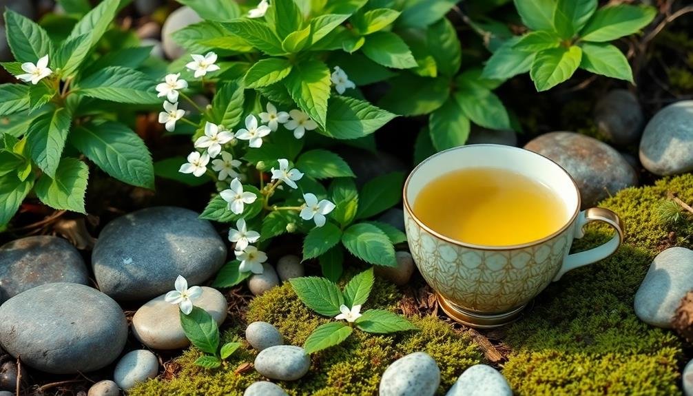 lemon balm eases stress