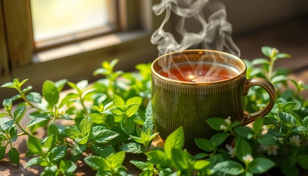 lemon balm enhances tea experience