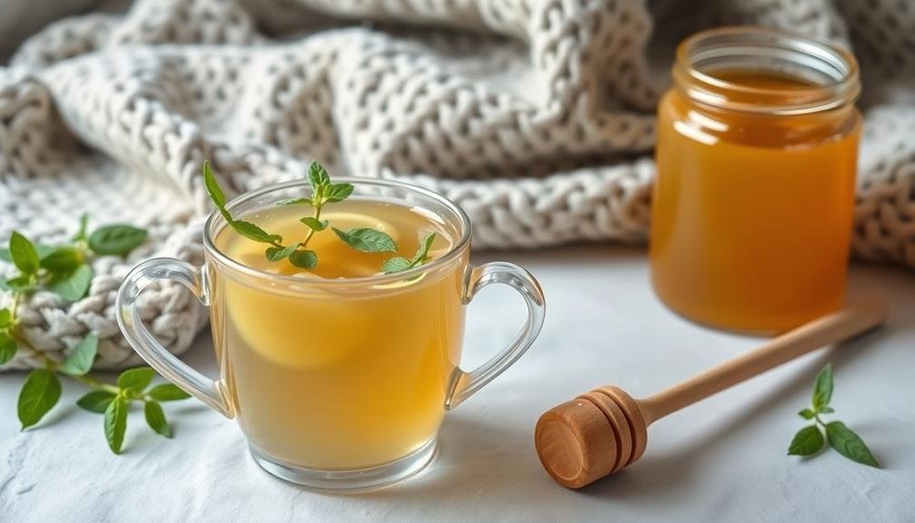 lemon balm honey blend