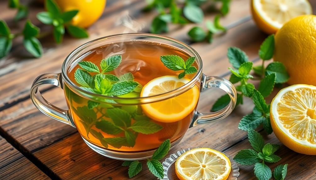 lemon balm peppermint blend