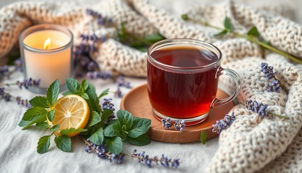 lemon balm s calming effects