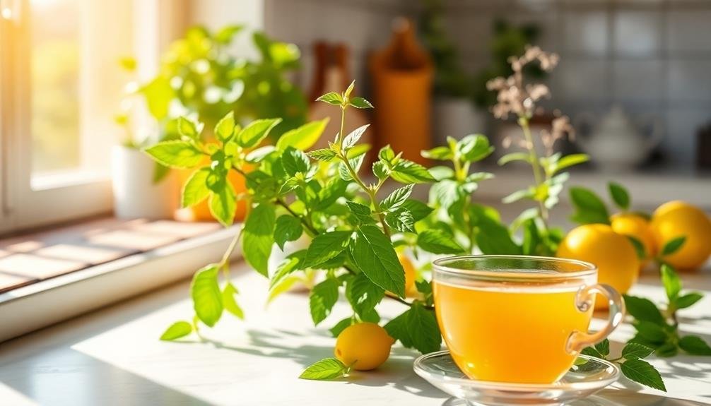 lemon balm s healing properties