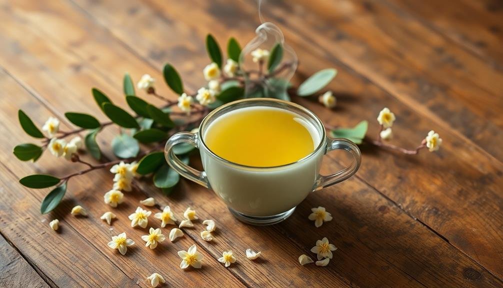 linden flower herbal tea