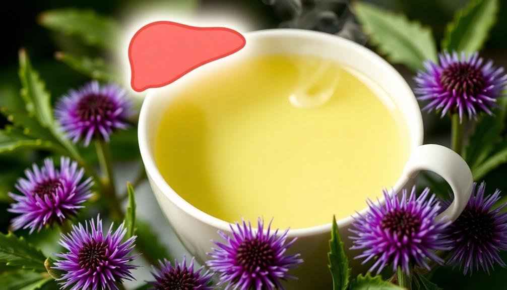 milk thistle supports liver health