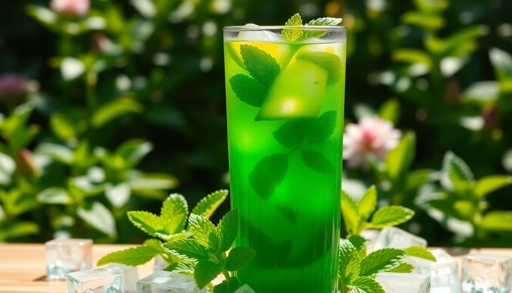 mint iced tea refreshment factors