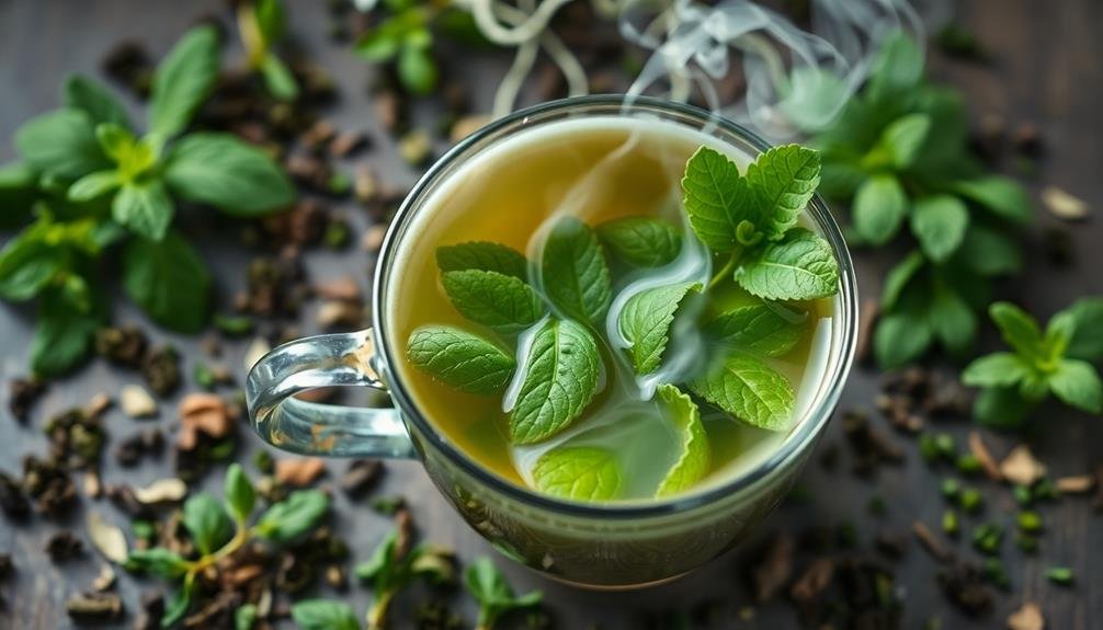 minty fresh flavor burst