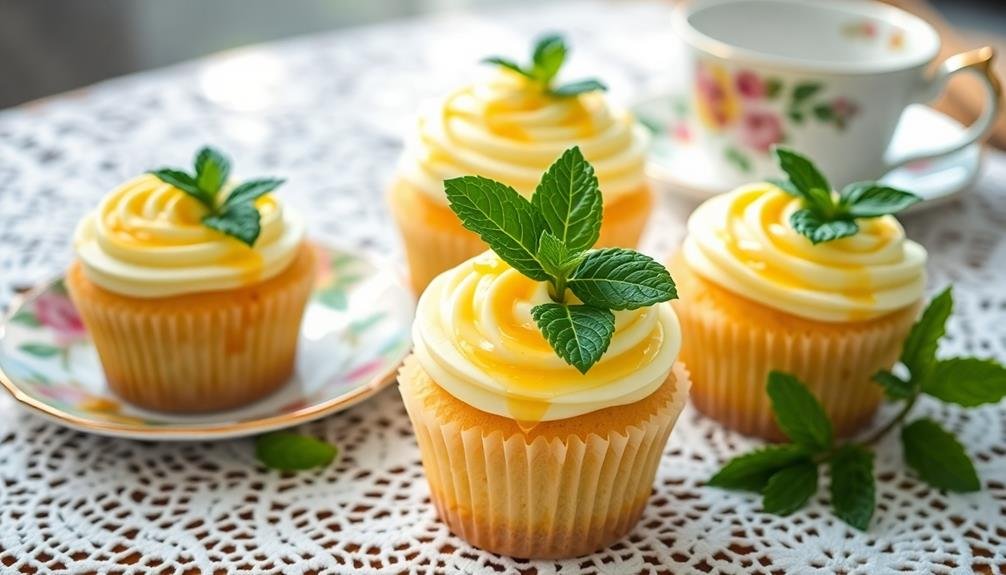 minty tea time delight