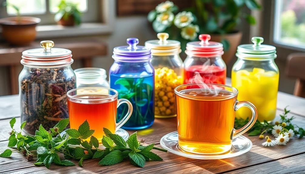 mood boosting herbal tea blends