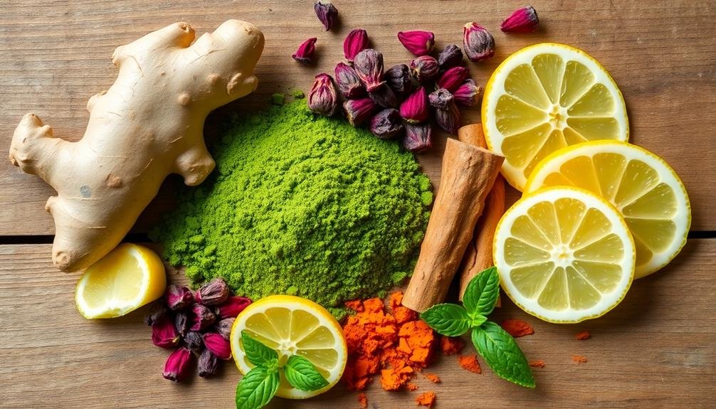 natural detox tea ingredients