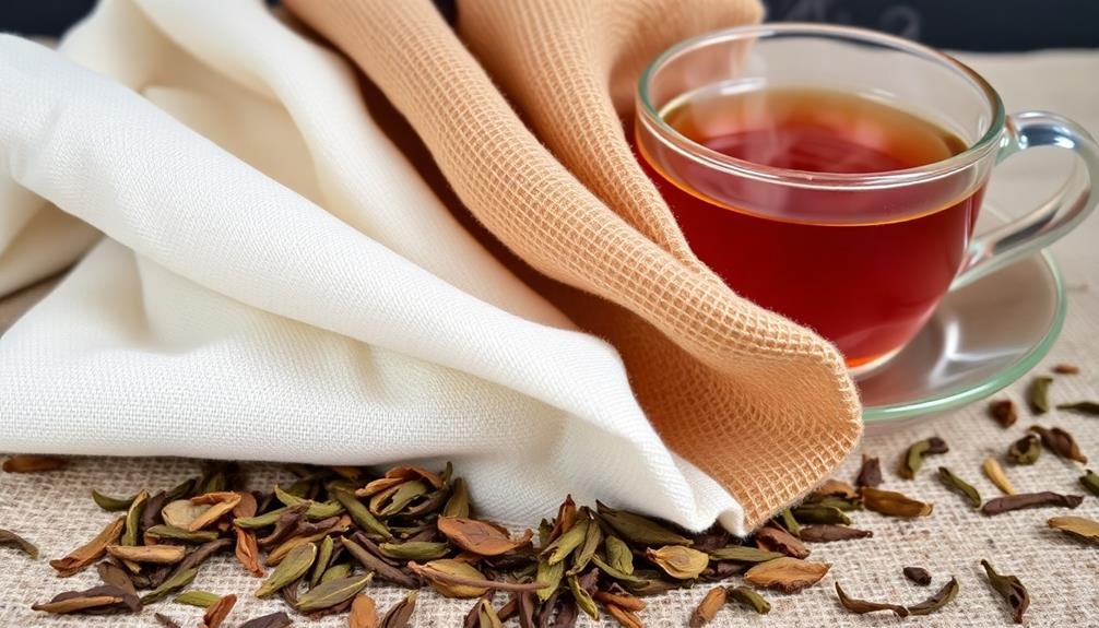natural fabrics for tea bags