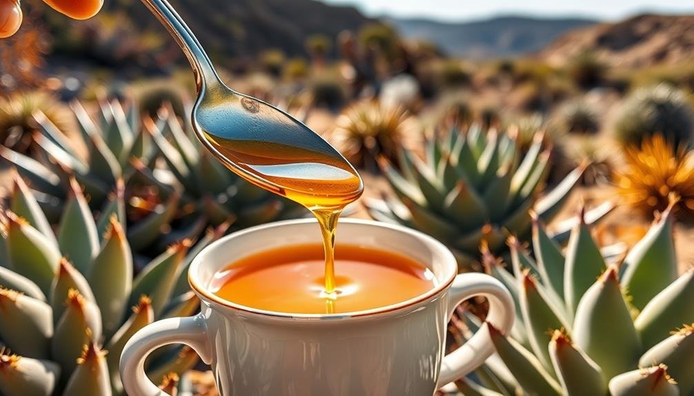 natural sweetener from agave