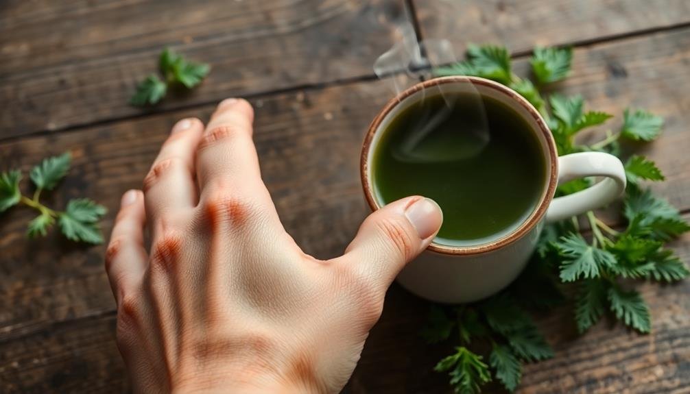 nettle tea skin firming