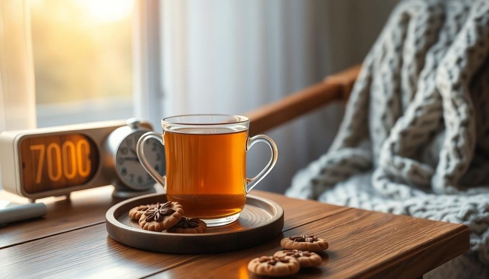 optimal anise tea timing